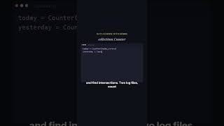 Unlock The Power Of Python's Counter In Just One Line! #Shorts