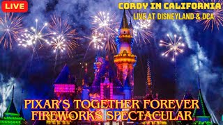 LIVE! DISNEYLAND PIXAR TOGETHER FOREVER FIREWORKS! Dreamer Sunday  5.12.24