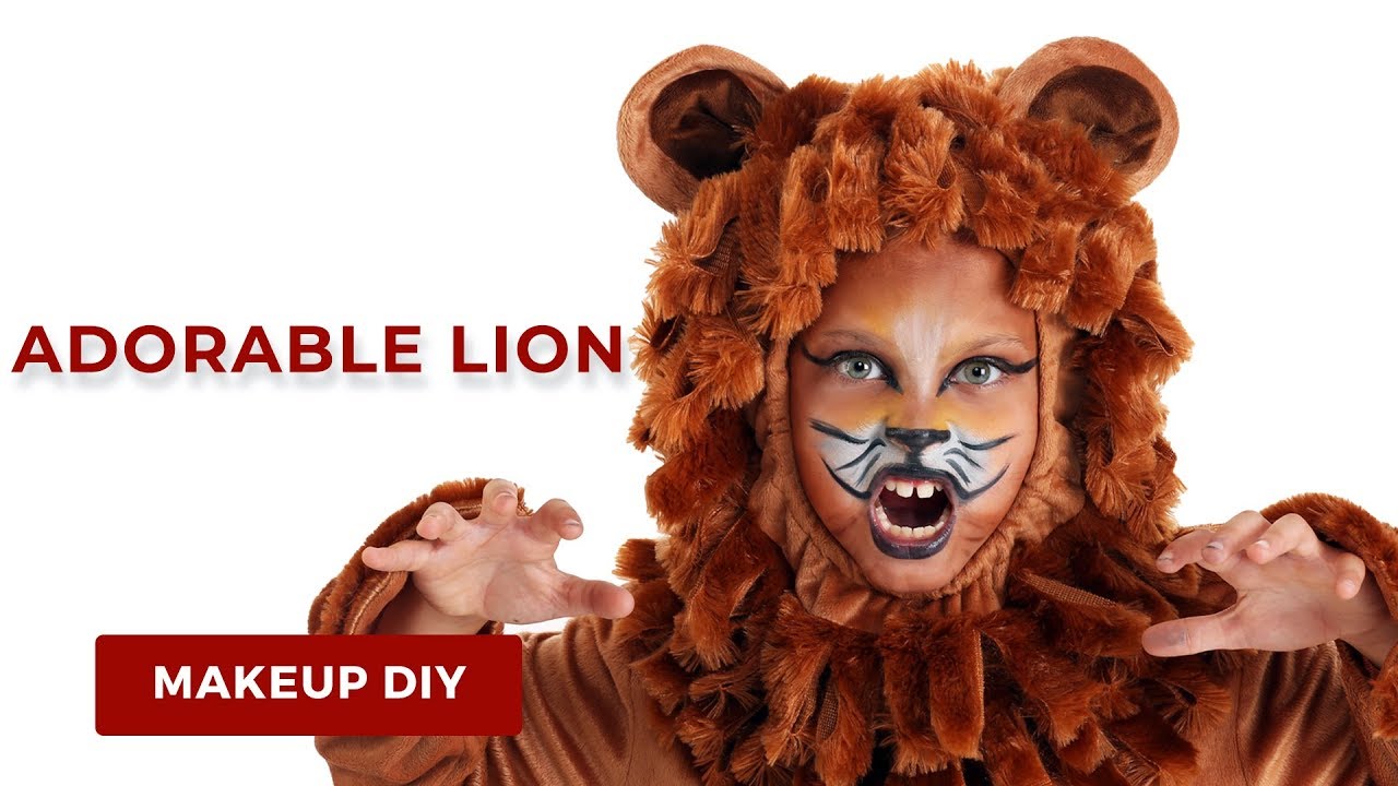 Adorable Lion Makeup Tutorial You