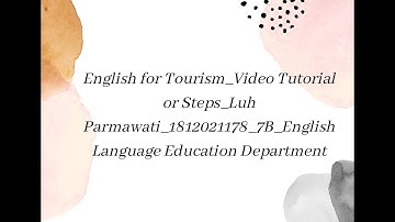 Video Tutorial of Creating Material on Google Jamboard and Integrated it to Google Classroom