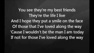 Video thumbnail of "Eric Church - Those I've Loved with Lyrics"