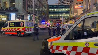 Man stabs 6 to death at busy Sydney shopping center in Australia
