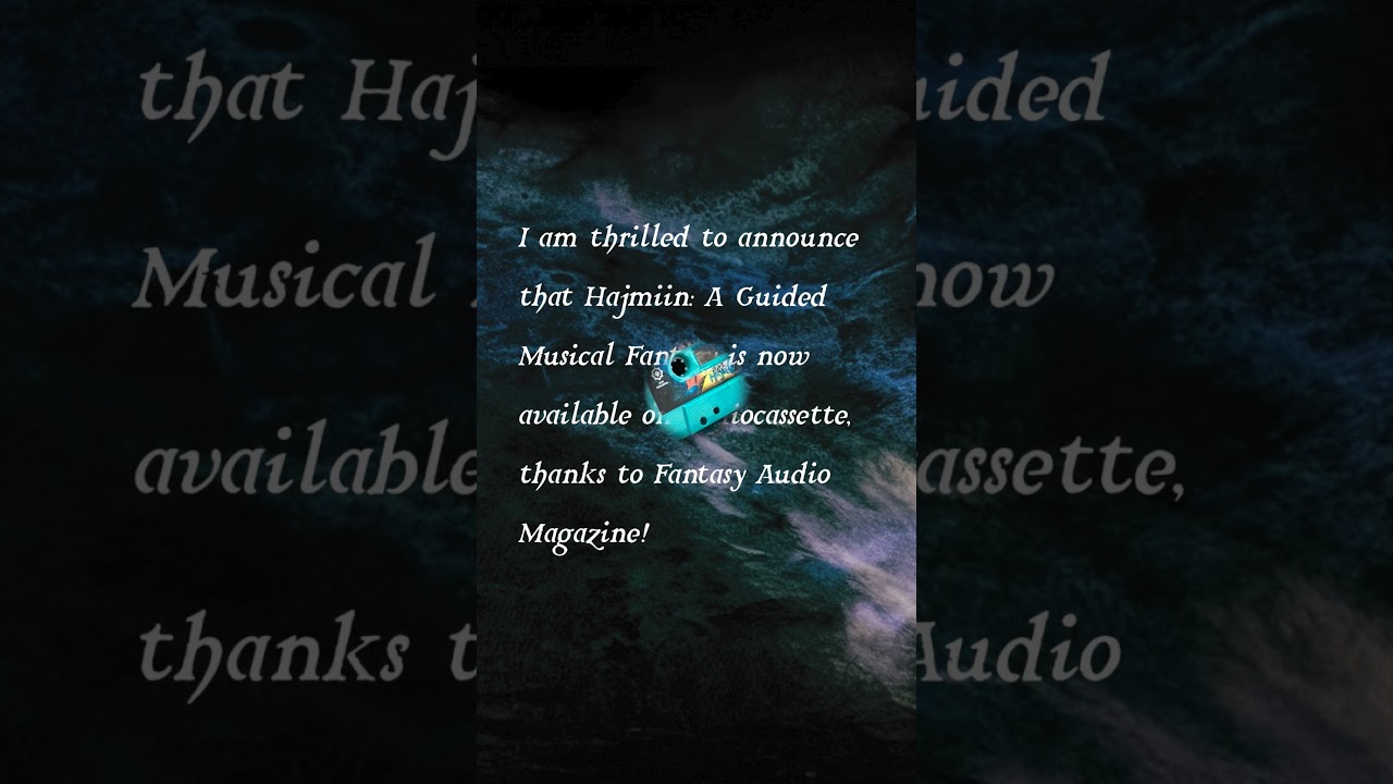 📼 Hajmiin, A Guided Musical Fantasy now as AUDIOCASSETTE ✨ Myths & Moods X FAM Collab