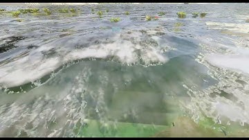 3D Crashing Waves - Prototype