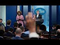 Fullblown freakout biden administration defensive during press briefing