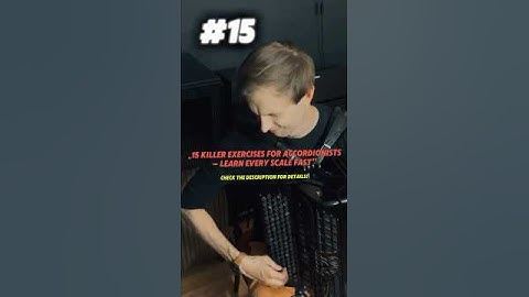 #15/15 Killer Exercise for Accordionists - Learn Every Scale Fast#accordiontutorial #accordionplayer
