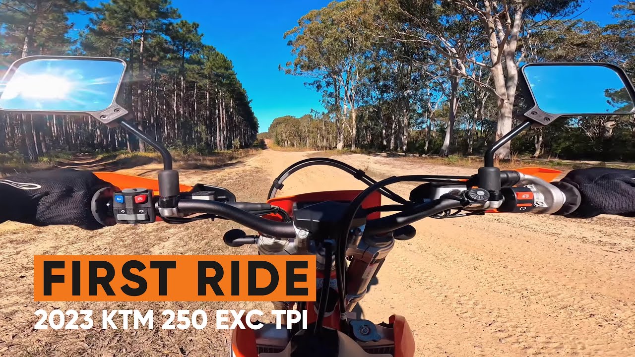2023 KTM 250 EXC TPI First Rip (4K POV Raw Sound)