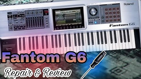 Roland Fantom G6 Display Repair 🔥/  Fantom G6 Full Review / Fantom G6