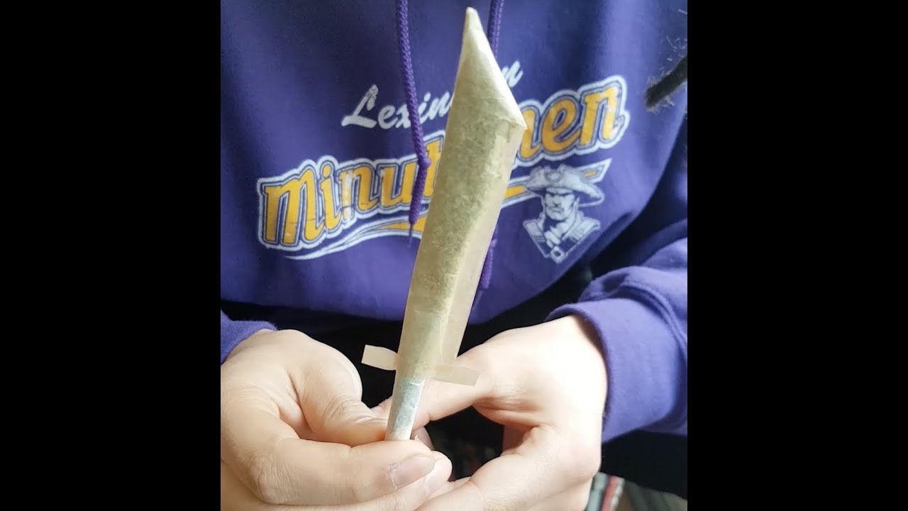 Como armar / enrolar / liar una espada de marihuana (sword joint)