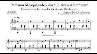 Parisian Masquerade - Joshua Kyan Aalampour (Sheet music)