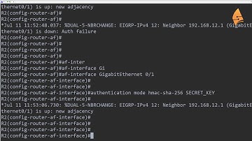EIGRP SHA Authentication