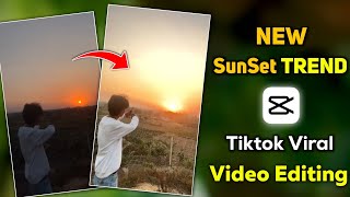 Details Sunset TREND Video Editing Tutorial | TikTok Viral Video Editing in Capcut Guide