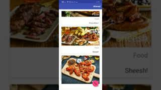 Restaurant App using Flutter