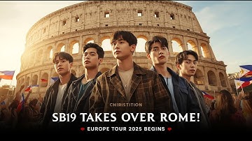 SB19 is FINALLY Coming to Rome Italy A