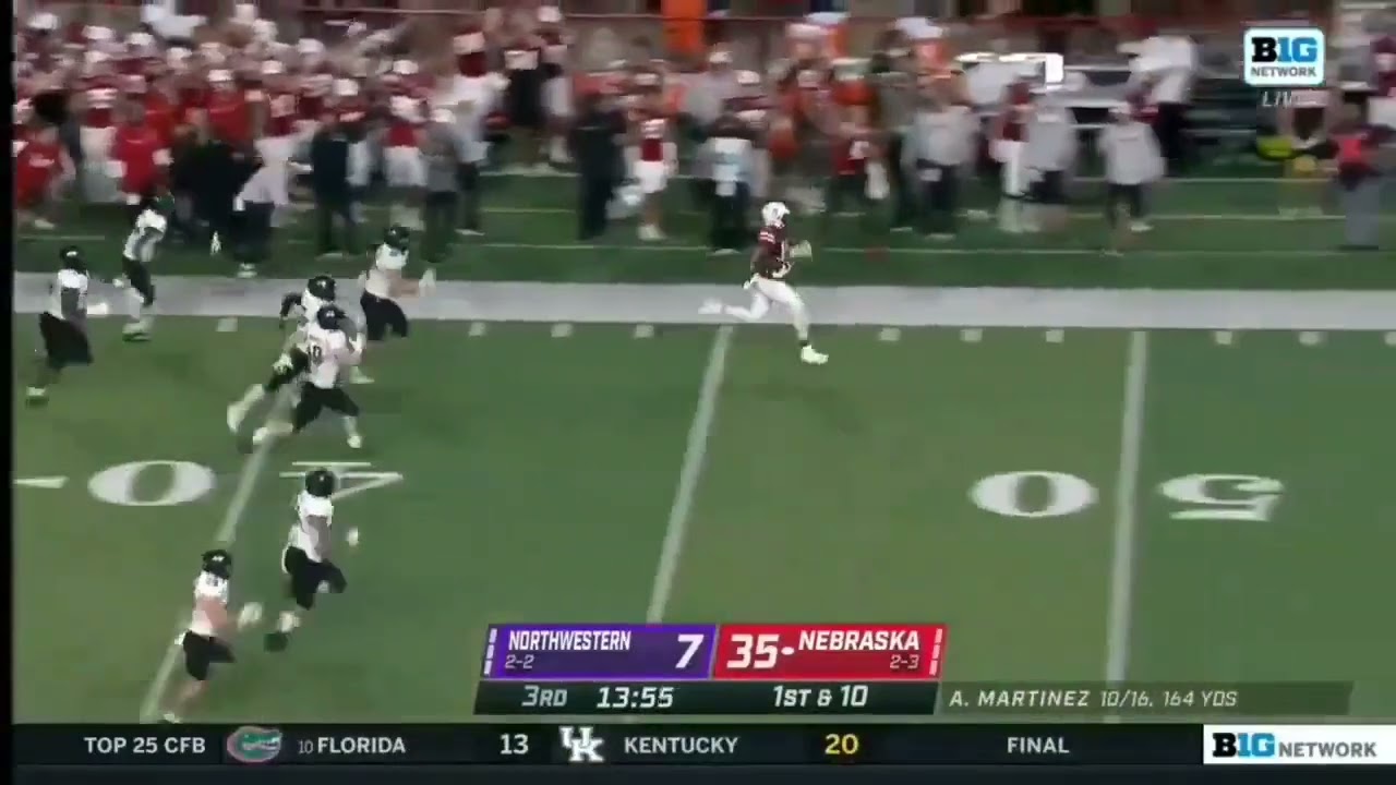 Zavier Betts Touchdown to the House