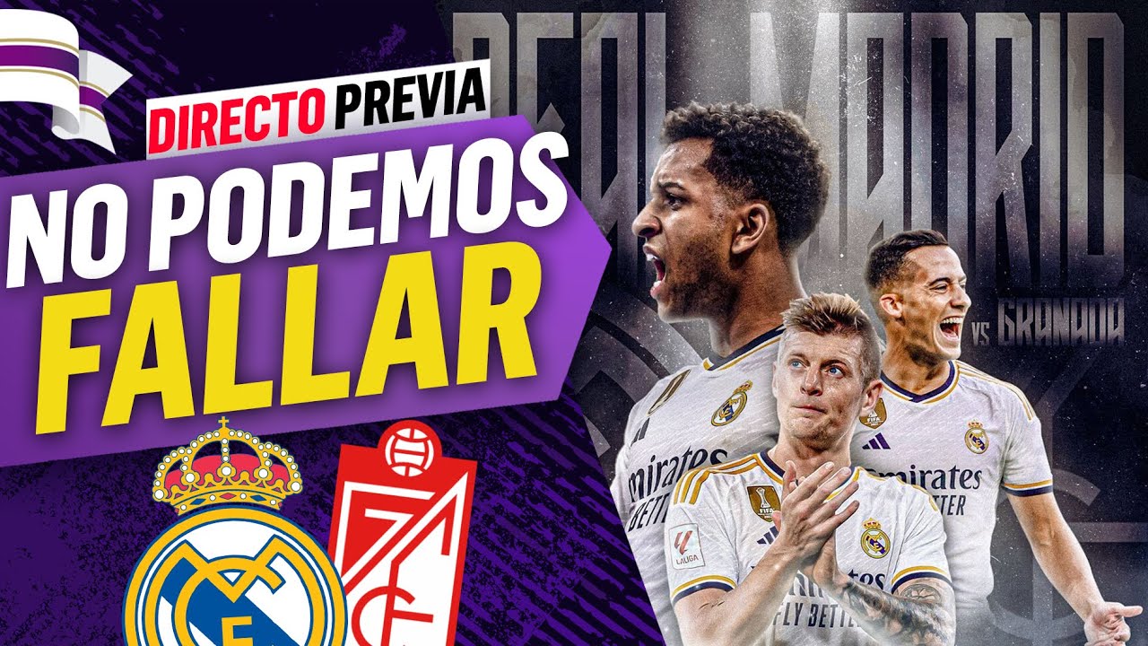 🔴 LIVE STREAM: REAL MADRID vs. GRANADA LaLiga / A por el LIDERATO - YouTube