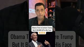 Obama Tries to Lecture Trump But It BLOWS UP in His Face