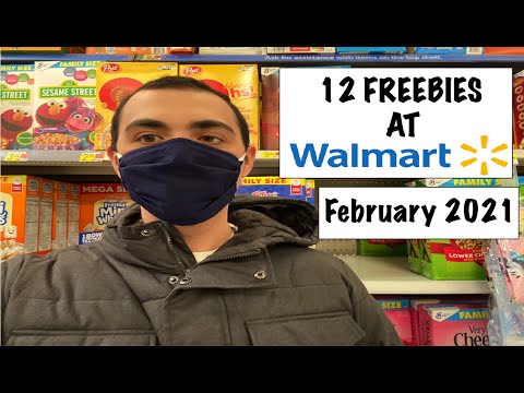 12 FREEBIES AT WALMART! ~ FEBRUARY 2021