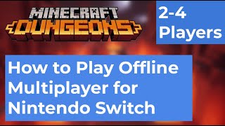 I show you how to play offline multiplayer for nintendo switch in
minecraft dungeons. also the mission pumpkin pastures with
multiplayer. please like ...