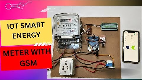 Iot Based Smart Energy Meter Using GSM module #innovation #project #iotprojects #energymeter 