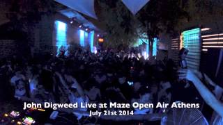 John Digweed Live at Maze Open Air Athens 21/7/14