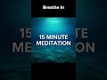 45 Second Deep Ocean Meditation #Shorts