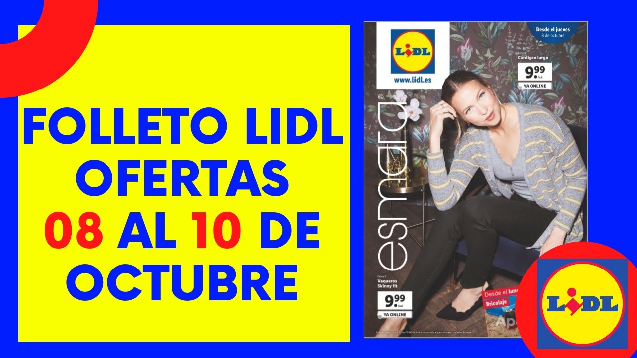 👉LIDL Folleto España | OFERTAS de esta semana [MODA MUJER ] CATÁLOGO 08 al  10 Octubre 2020 - YouTube