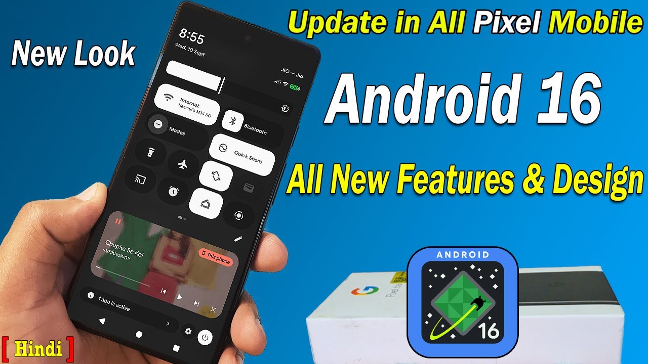 Android 16 New Features in Pixel Mobile Phone | Android 16 Features in ...