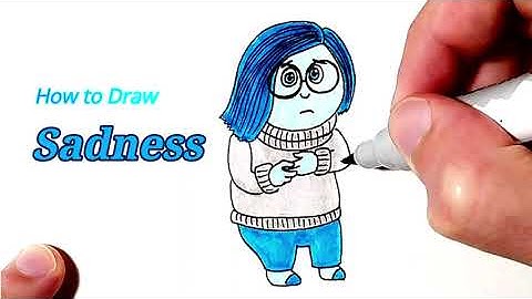 How to Draw Sadness from Inside Out
