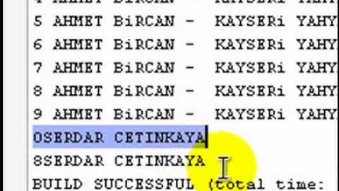 ders 21 java   for dongusu 2