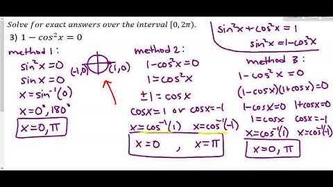 pc video lesson solving trig equations part 1
