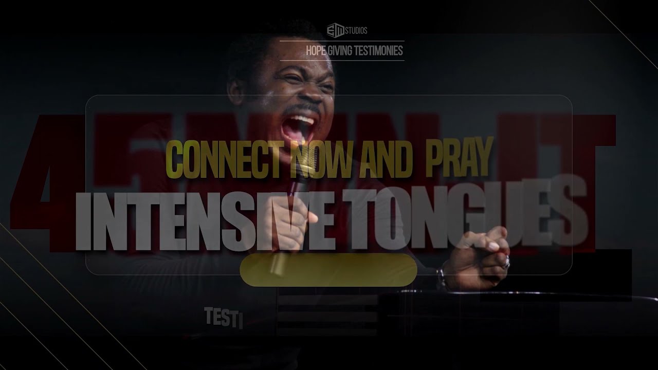  45 MINUTE IT (45MINUTE INTENSIVE TONGUES WITH PST JOHN