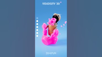 R.E.P.O vs Liquid Viscosity 🌊🧃 | Satisfying Simulation in Cinema 4D #cinema4d #blender #repo