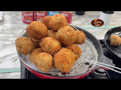 HOW TO MAKE CRISPY YAM BALLS | EASY & DELICIOUS YAM BALLS RECIPE 