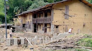 Father and Son Renovate Abandoned House Shocking the World ~ Something unexpected happened