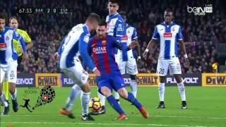 اهداف مباراة برشلونة واسبانيول 4 1 شاشة كاملة الدوري الاسباني 2016 2017 HD