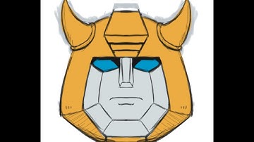 G1 Bumblebee Profile Design Time Lapse