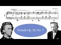 Ignace Tiegerman - Chopin: Prelude Op. 28, No. 7 in A Major (Score + Audio)