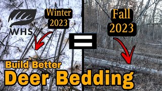 How To Build Better Buck Bedding