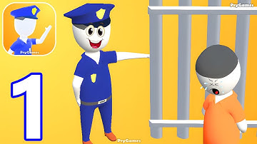 Police Tycoon 3D - Gameplay Walkthrough Part 1 Stickman Police Tycoon (Android, iOS)