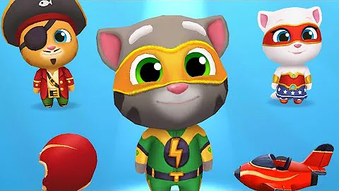 Talking Tom Gold Run | Tom Cat Running Action Gameplay Walkthrough Part 574