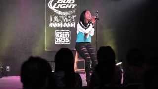 Sevyn Streeter Singing 4Th Street For Radio Winners