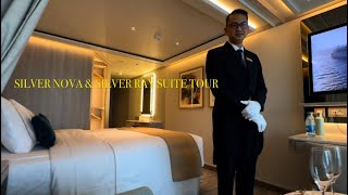 Silversea Silver Nova & Silver Ray detailed suite tour of classic, superior, deluxe and premium