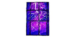 Lightning painting | easy thunderstorms #shorts