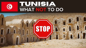 TUNISIA 🇹🇳 | WHAT NOT TO DO When Visiting ❌ | Do