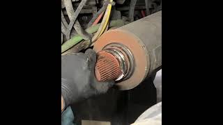 Carrier bearing replacement. Driveline vibration. Noise or shaking under cab. Freightliner or INTL.