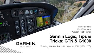 Tips and Techniques across Garmin Aviation Platforms – Garmin Training