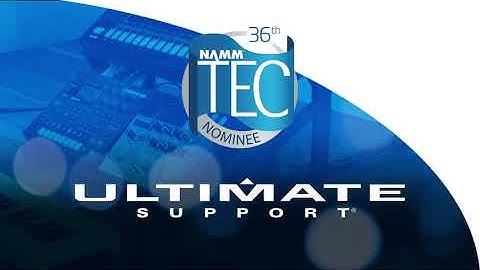 The Ultimate Support MDS Series Modular Device Stands have been Nominated for a 2021 NAMM TEC Award