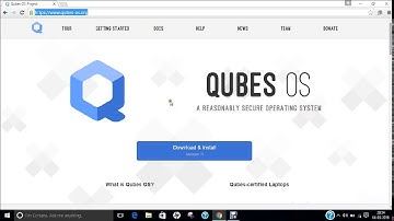 Installation of Qubes R 3.1 Operating System on VMWARE Workstation