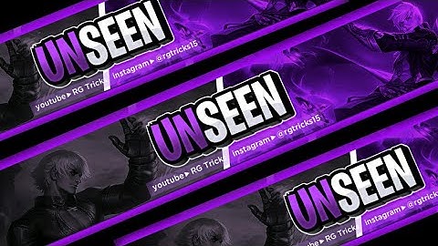 How To Make Mobile Legends Banner | Full Guide | PS Touch tutorial | RG Tricks